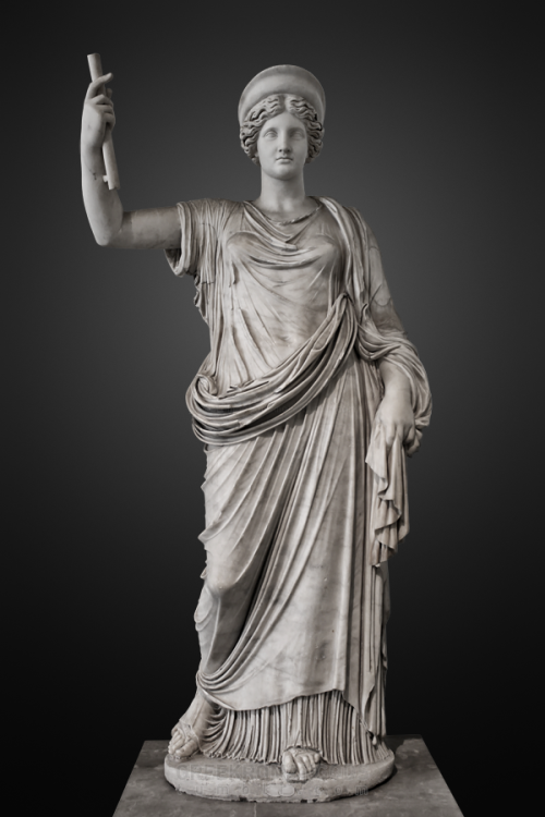 greekromangods: Hera (Ephesus-Vienna type) 1st century AD Roman copy of a 4th century BC Greek origi