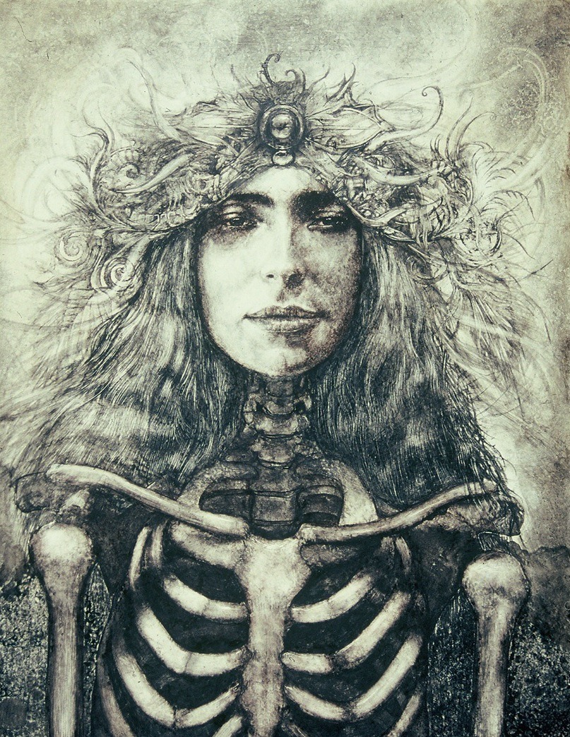 fer1972:   Drawings by Kris Kuksi 1. Song for Irina 2. Lucifer Before the entrance