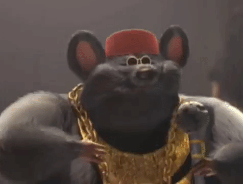 Crispy After Dark — I have a major crush on Biggie Cheese from