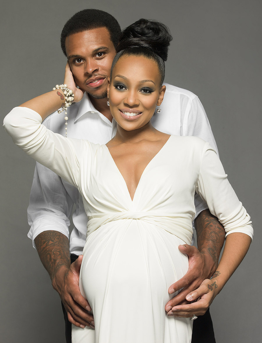 monica-brown:  ♥ Shannon, Monica, &amp; baby Laiyah — they’re having a