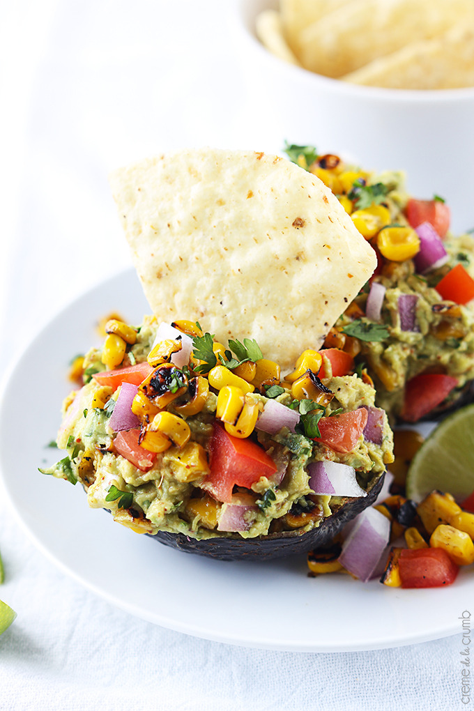 do-not-touch-my-food:  Roasted Corn Guacamole 