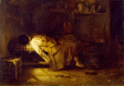 lackofcuriosity:  The Suicide by Alexandre Gabriel Decamps 1836
