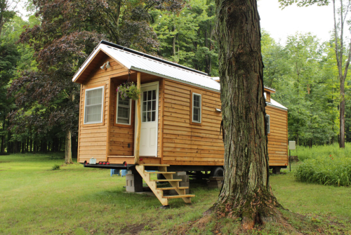 builtsosmall: Cute timber tiny house http://tinyhouseswoon.com/erin-and-dondis-tiny-house/
