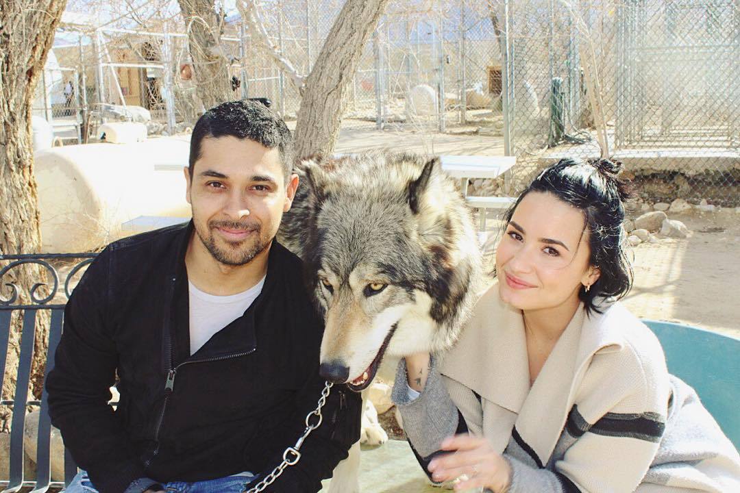 lovatoweb:    wilmervalderrama: Also I wanna thank my beautiful angel for always