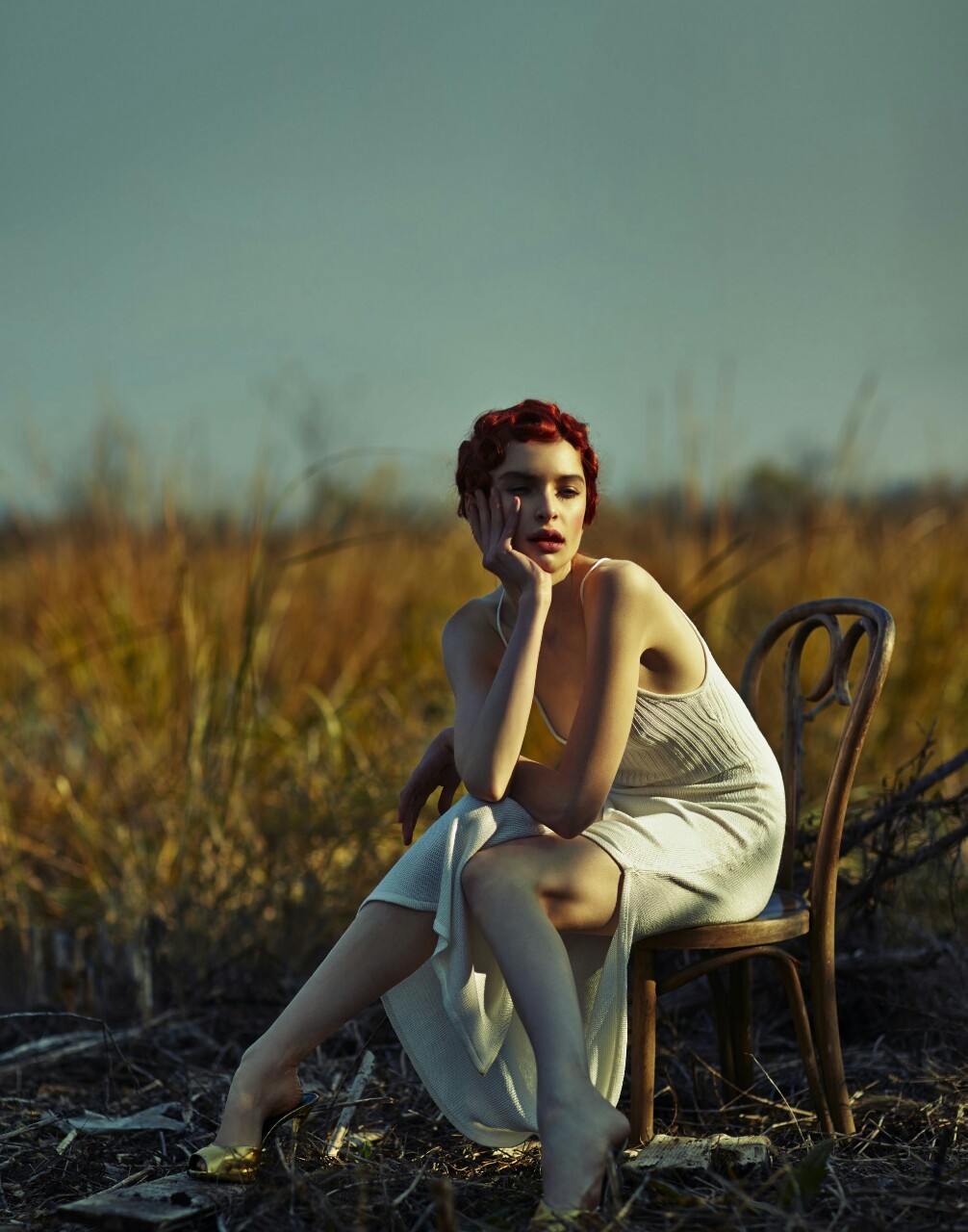 lisa401971:  Rhiannon McConnell and Cece Yost photographed by Hao Zeng for Vogue