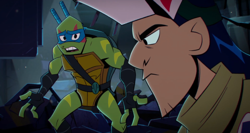 One Of My Favorite Details Of All Time In The ROTTMNT Movie Is That When Casey Jr. Is So Angry, He Either
