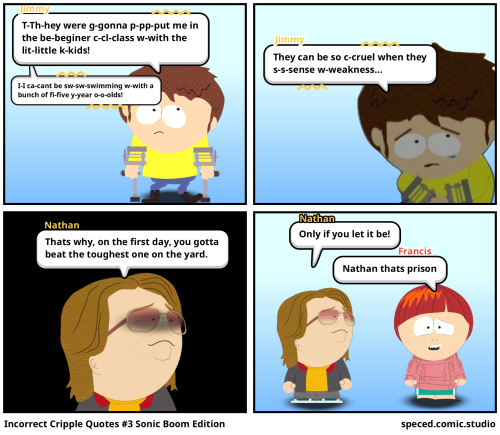Stole A Quote From Sonic Boomer This Time >:) >:) >:)Wait I Made A Mistake Its 4