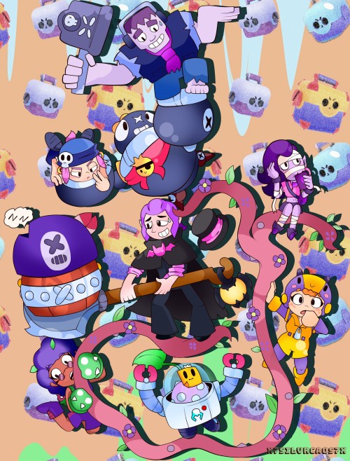 7silvrcaos7: All brawlers &lt;3 And… plus (?) reposting again because IM STILL MAD A