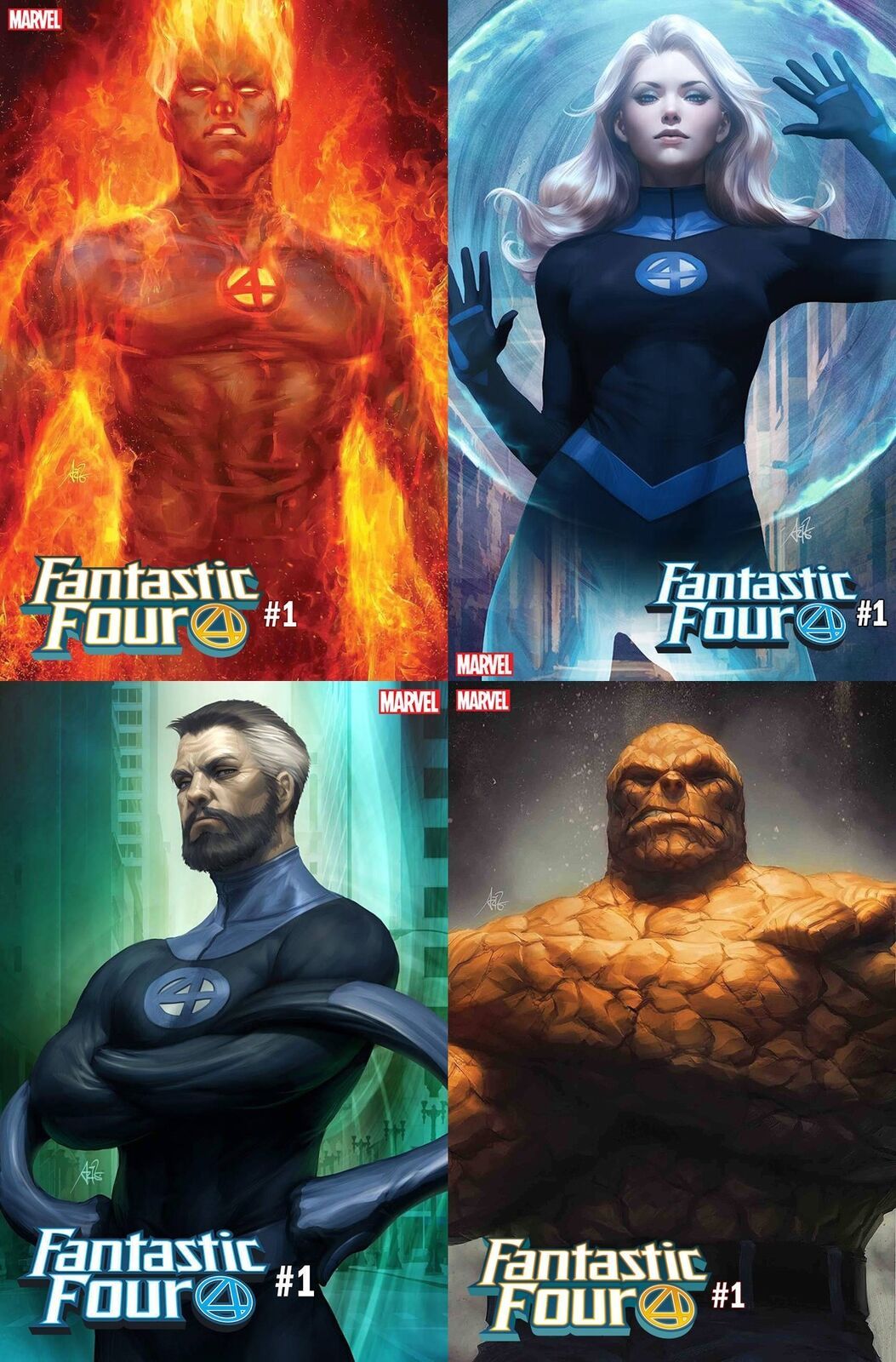 towritecomicsonherarms:  Marvel’s First Family, The Fantastic Four   Dacre Montgomery