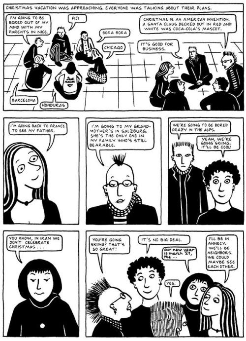 superheroesincolor:Persepolis 2: The Story of a Return (2007)“Persepolis is the story of Satrapi’s u