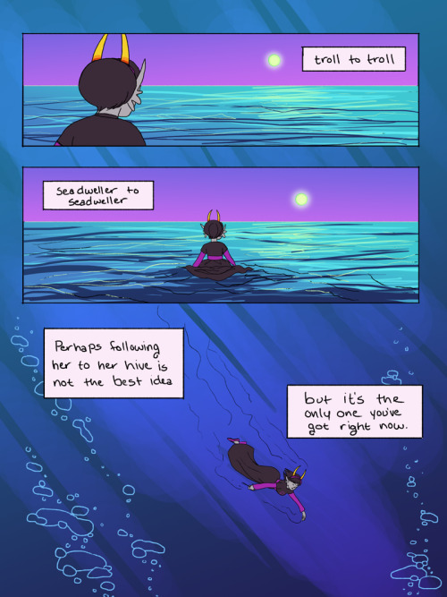 manicpeixesdreamgirl:my ladystuck entry! I’ve never done a multiple-panels-per-page type of comic be