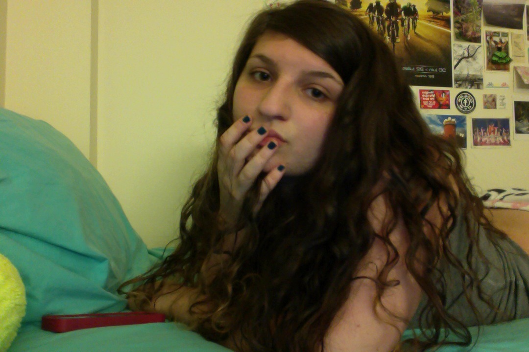 just some idiot with a jew nose and too much hair for her own good