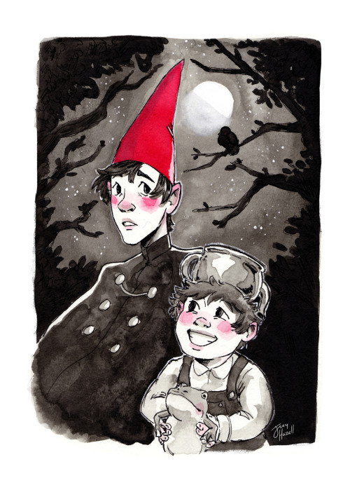 I’ve added some of my favourite works from last year’s inktober challenge here to my inprnt shop, an