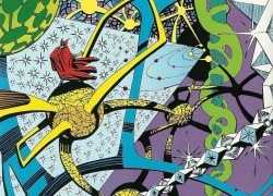 pandancer666:  wonderful-strange: Dr. Strange by Steve Ditko. 