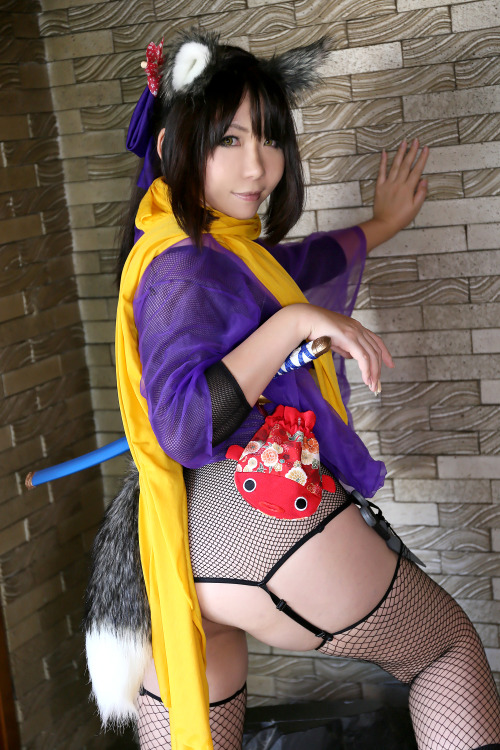 Cute Cosplay Girl Higurashi Rin (Kitsune-Chan) 1-33