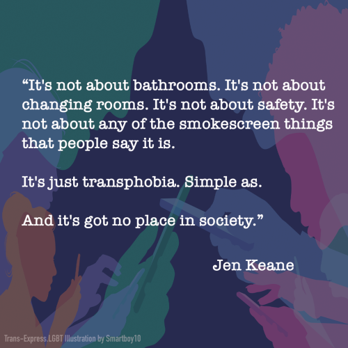 It is not about bathroomsJen Kean on twitter:It’s not...