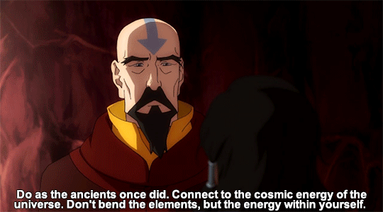 bamfkorra-deactivated20150201:  Tenzin supporting Korra (01x04, 02x14, 03x01, 04x08)