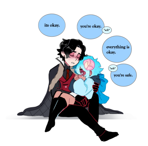 seraphicghost:youre okay. (mc uses they/them)