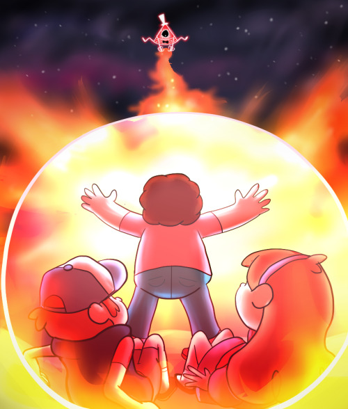 theme-guy:Oops, my hand slipped. I would donate a kidney to have this crossover become a real thing.  Got inspired to write a thing again.????: Hey-hey-hey! If it isn’t Steven Universe! I guess you’ve gone through enough life experiences