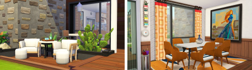  GRANDPARENTS’ MID-CENTURY MODERN 2 bedrooms - 3-4 sims1 bathroom§112,010Built on a 30x20 lotB