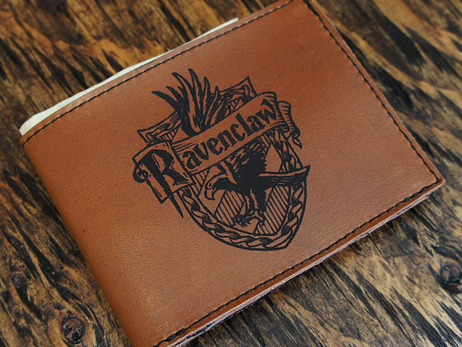 wickedclothes:  Harry Potter House Crest Leather Wallets Although these genuine leather