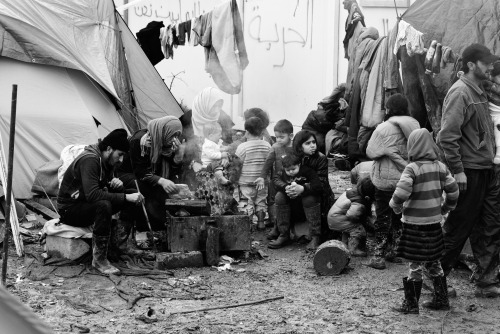 IDOMENI I16.03.2016 idomeni, lesbos/greece. these are my first impression of the camp during the day