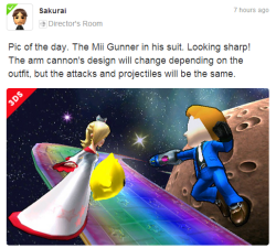 supersmashbroscentral:  Sakurai’s Pic of