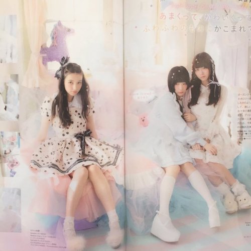 chiffontears:  見開きでRoseMarie使っていただきました♡  