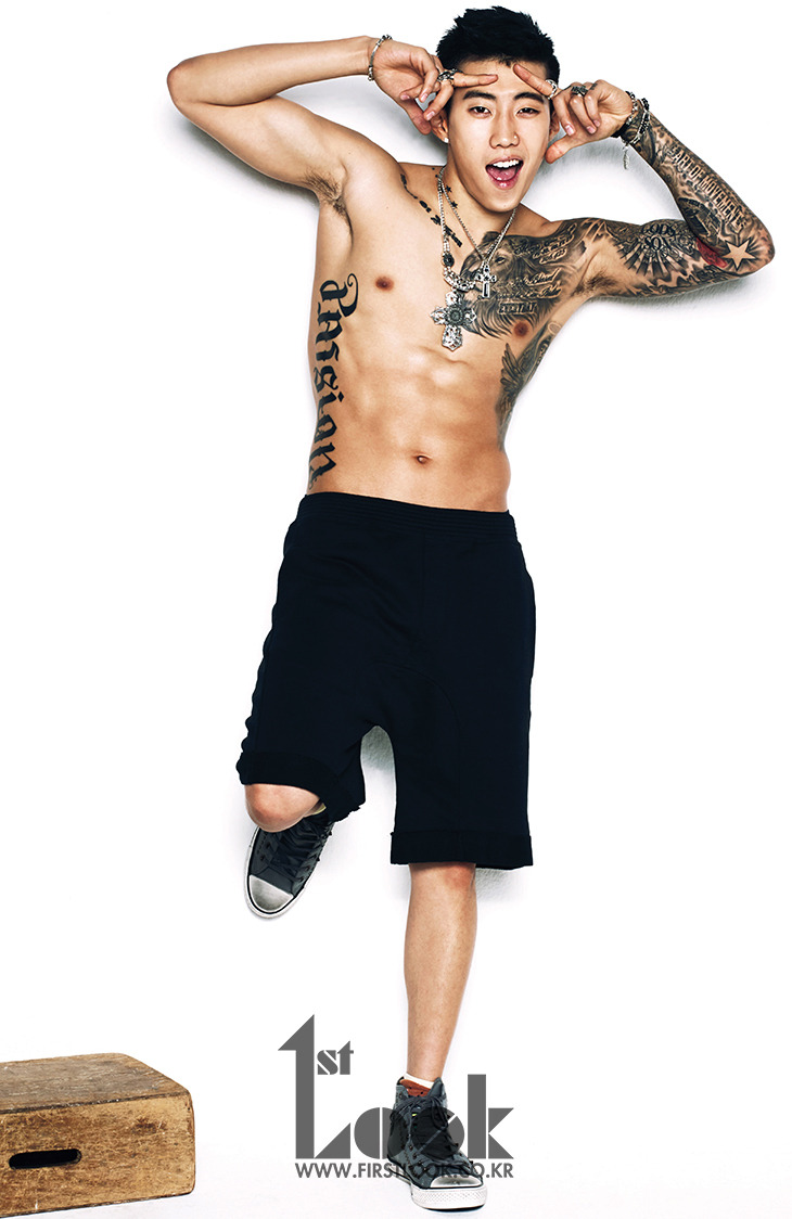 lgo-twentyfour:  SEXY TIGER Jay Park (Jaebeom) &amp; ??? By 1ST LOOK Korea 