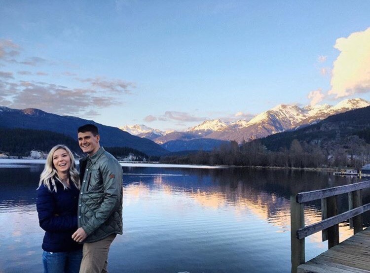 Wives and Girlfriends of NHL players — Dara Howell & Mark Scheifele