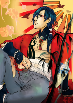 princeaobert:  Happy Birthday to Koujaku.