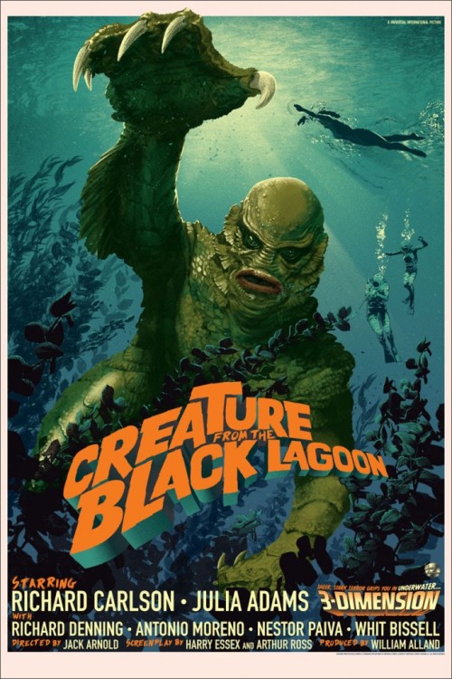 Creature from the black lagoon figure