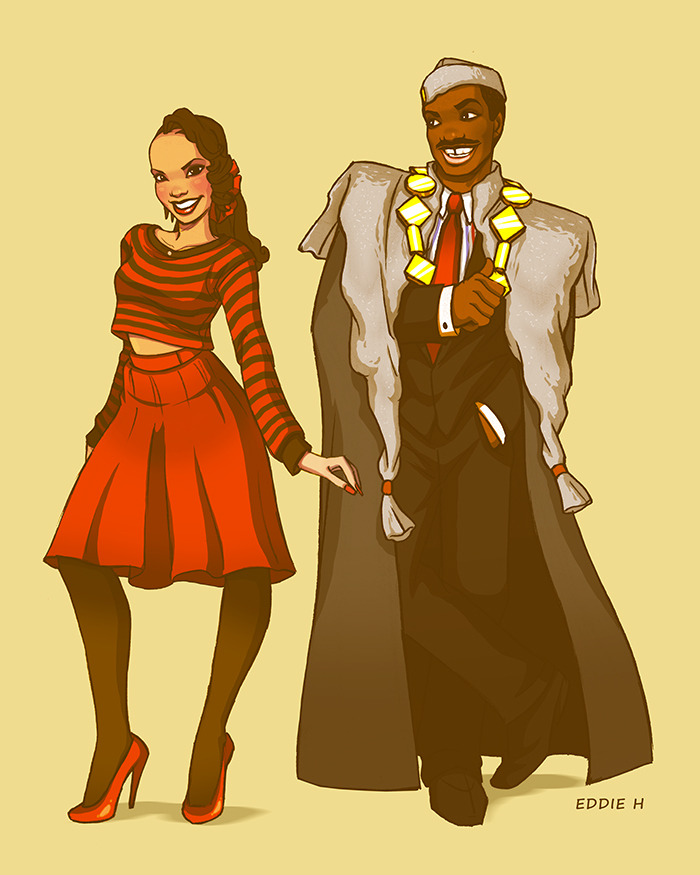 ayindianajones:  wearewakanda:  Featured artist: eddiehollyWΛW  | Like : Tweet :