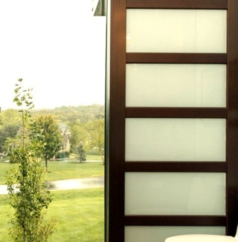 Contemporary Powder Room - Bathroom