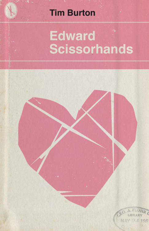 bestof-society6: ART PRINTS BY BUBBLEGUM PRINTS Edward Scissorhands - Pink Variant Sleepy Hollow Big