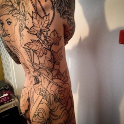 tomdunlop:  jeffnortontattoo:  Bens full back in progress. Neck to thighs  Man…that is outstanding… 