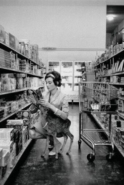 whiskeyandgrit:  Audrey Hepburn shopping