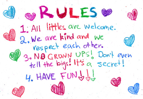 lower-case-numbers:Secret clubs are super fun! You should definitely join and we can all build a blanket fort and colour in together. Or is a Secret Society of Caregivers more your thing?[Image description. Image one, a childish crayon drawing. Rainbow