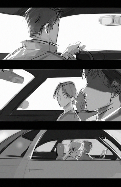 some random sketches in recent days.p1 / Goodnight&Billy (The Magnificent Seven)p2 / JayTim driv