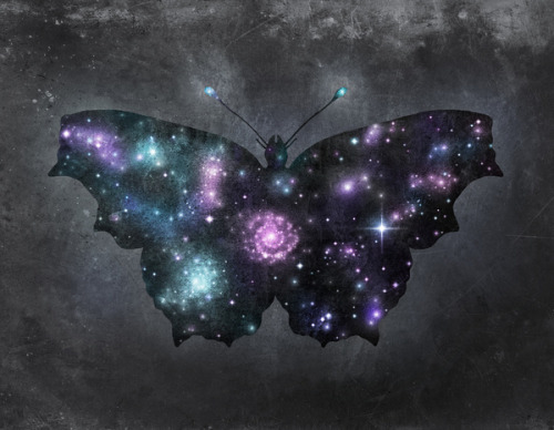 bestof-society6: ART PRINTS BY TERRY FAN Cosmic Butterfly Owl Constellation  Whale Constellatio