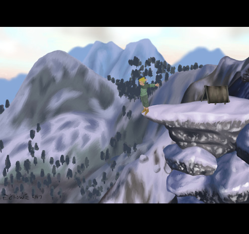 Old Oblivion Painting