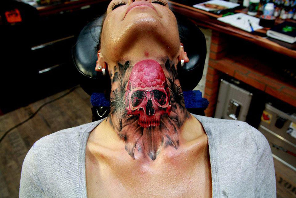 Cute sugar skull tattoos