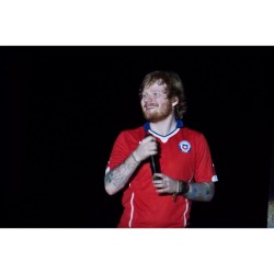 kolollipop:  Ed Sheeran in Santiago, Chile.