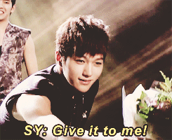 eteru:  myungsoo proposed to sungyeol 