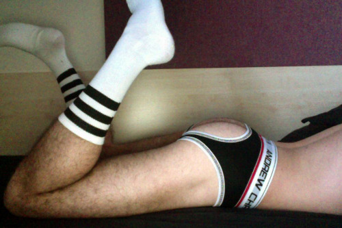 andrewchristian:  Matching Socks & Andrew Christian Air Jock make a great combo.  http://www.andrewchristianshop.com/