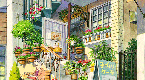 STUDIO GHIBLI + Flowers