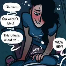 A new ELSEWHERE update went up on Patreon yesterday. The story is two months ahead for Patrons - There’s some seriously saucy stuff going down.&gt; Patreon.com/ELSEWHERE