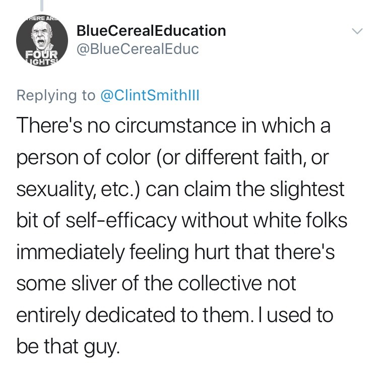 alwaysbewoke:  That’s a good story but most take that racial resentment into the