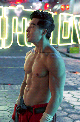 zachary-levis:Ludi Lin as Lance in Black Mirror: Striking Vipers
