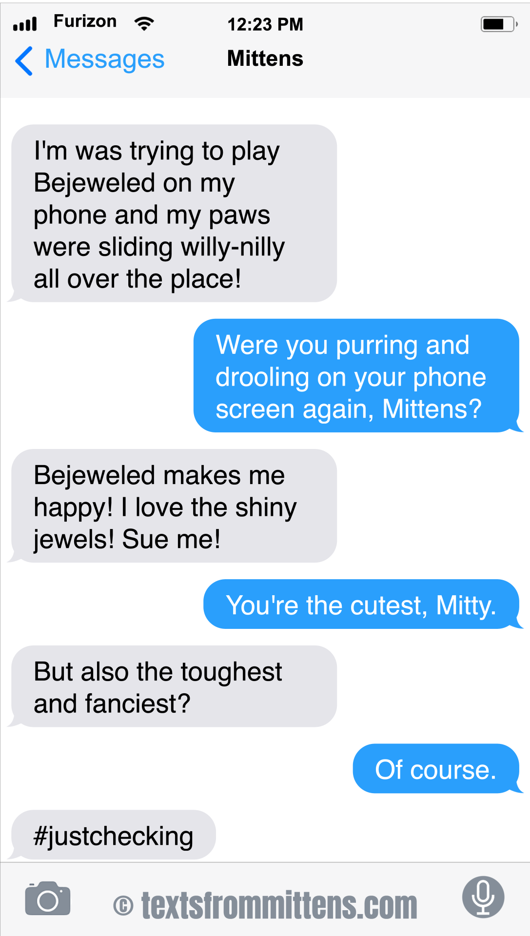 Texts from Mittens